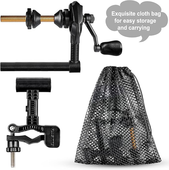 PLUSINNO Fishing Line Spooler For Fishing Reels, Fishing Gear And Equipment Gift For men With Unwinding Function Versatile for Thick & Thin Rods, Works with Spinning Reel, Cast Reel Without Line Twist