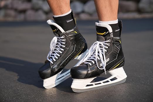 Ice Skate Ankle Pads, Cushioned/Padded Ankle Sleeves used to reduce ankle pain during Ice Skating and Hockey (PAIR)