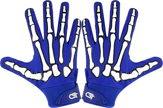 Glorious Traders Adult & Youth Football Gloves - Ultimate Performance Booster with Super Sticky Grip