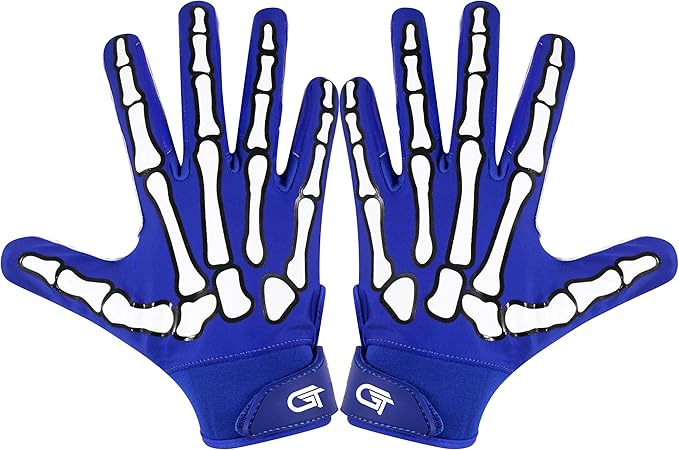 Glorious Traders Adult & Youth Football Gloves - Ultimate Performance Booster with Super Sticky Grip