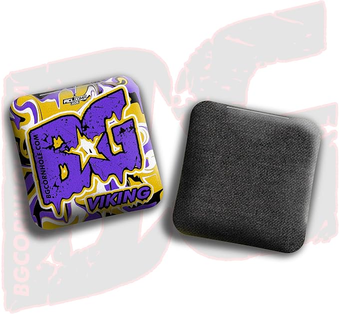 BG Cornhole Viking Bags | Exclusive to Amazon | Set of 4 Bags