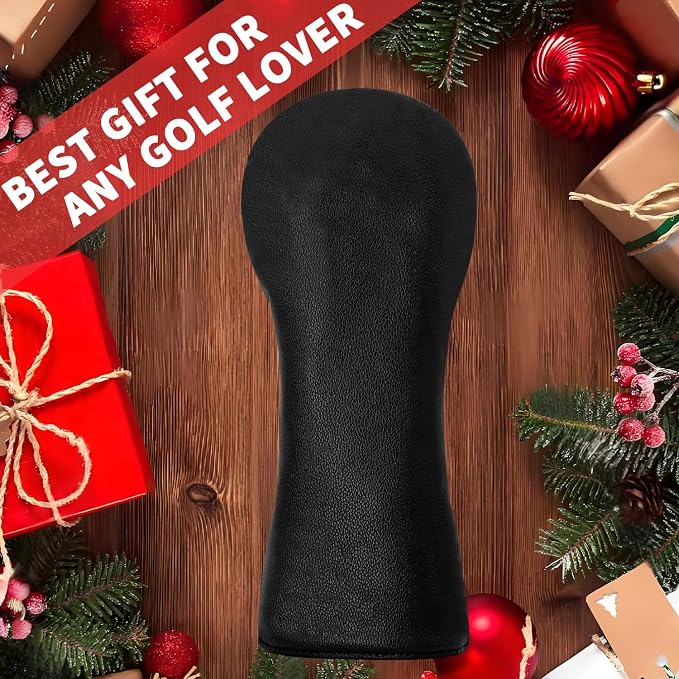 Golf Accessories Golf Club Covers for Driver, Fairway, Hybrids - Golf Driver Headcover/Golf Fairway Wood Head Cover/Hybrid Headcover for Men/Women Golfer