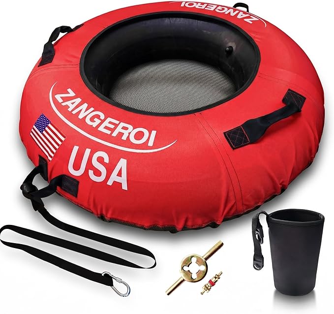 River Tube River Tubes for Floating Heavy Duty with River Tube Cover River Run Tubes for Floating Inner Tubes for River Floating River Rat Tubes for Floating River Floats for Adults Heavy Duty