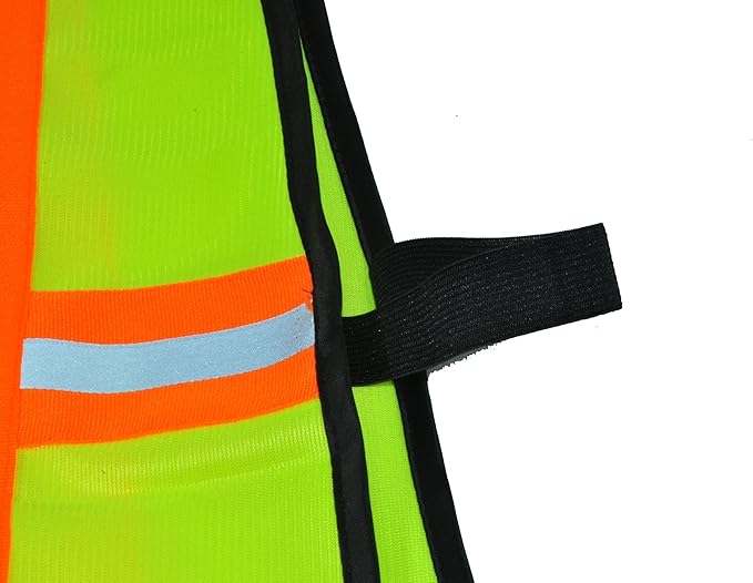 G & F Products High Visibility Reflective Safety Vest, One Size, Machine Washable Work Vest for Jobsite Safety