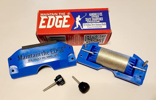 Handheld Hockey Ice Skate Sharpener (1/2" Radius of Hollow)