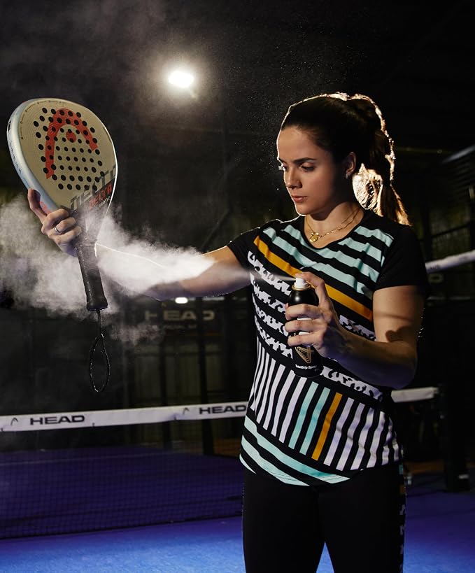 4on Total Grip Spray – Non-Slip Spray to Improve Your Grip. Effective for Padel and Pickleball - Provides Maximum Grip and Friction for Sweaty Hands - 6.77 Oz (200 ml)