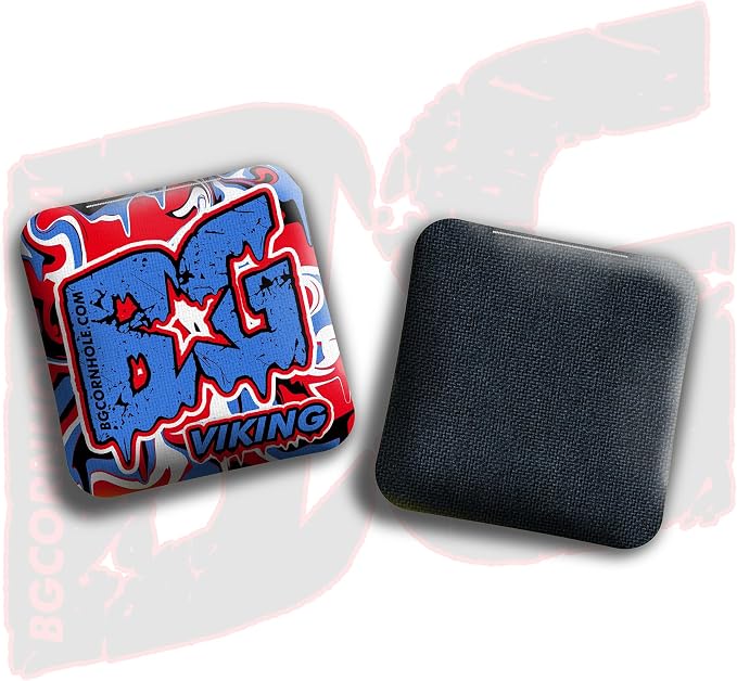 BG Cornhole Viking Bags | Exclusive to Amazon | Set of 4 Bags