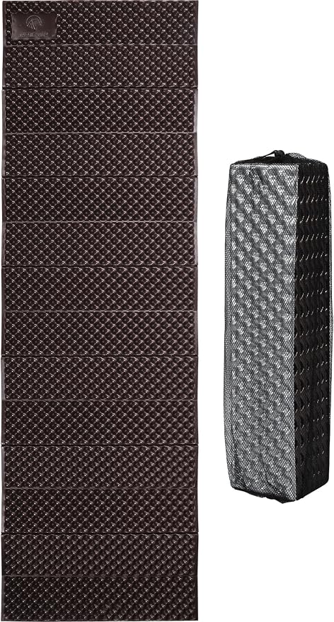 REDCAMP Foldable Foam Camping Pads for Sleeping, Waterproof Closed Cell Foam Camping Sleeping Pad - Ultra-Lightweight for Hiking & Backpacking, R-2.1 Insulated, Royal Blue/Grey/Green/Brown/Khaki