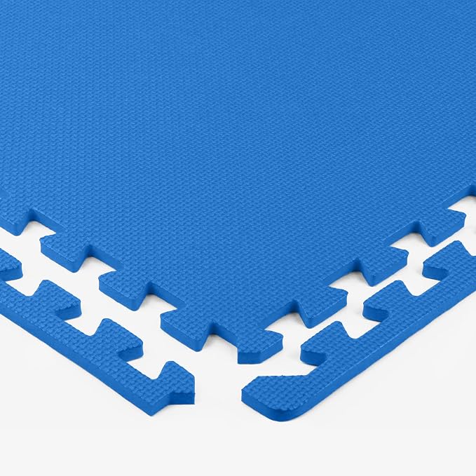 Flooring Inc's Puzzle Exercise Mats, EVA Foam Interlocking Floor Mats for Protective, Cushioned Workout Flooring for Home and Gym Equipment, Multiple Sizes & Colors