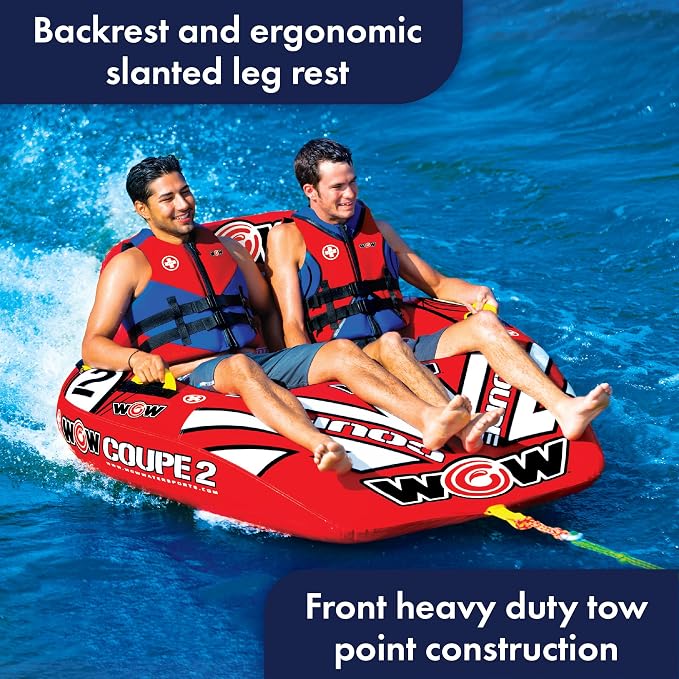 Wow Coupe Cockpit Inflatable Boat Towable Tube