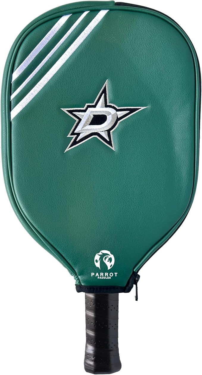 Team Golf Parrot Paddle Pickleball Paddle Cover with Zippered Closure and Foam Protection
