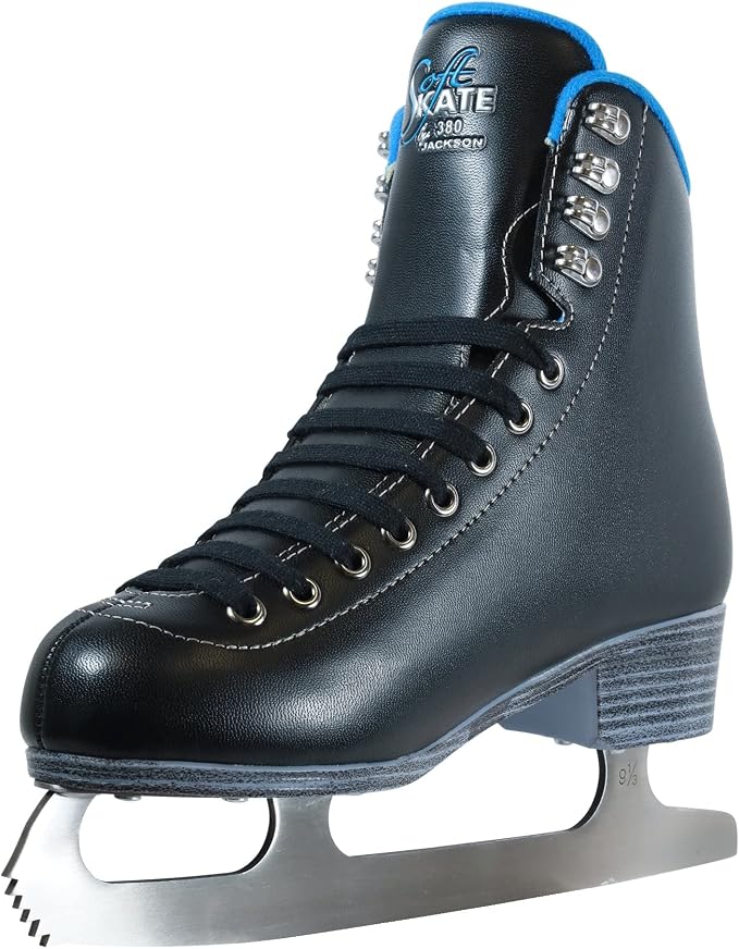 Jackson Ultima SoftSkate 380 Womens Ice Skates for Women/Kids | Comfortable Figure Skates for Ice Skating & Recreational Figure Skating, Ice Skates for Kids/Toddler Ice Skates-Medium Width