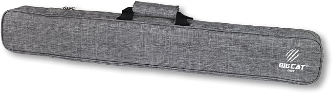 Big Cat Cues Billiards Pool Cue Stick Soft Case for Professionals and Casual Players