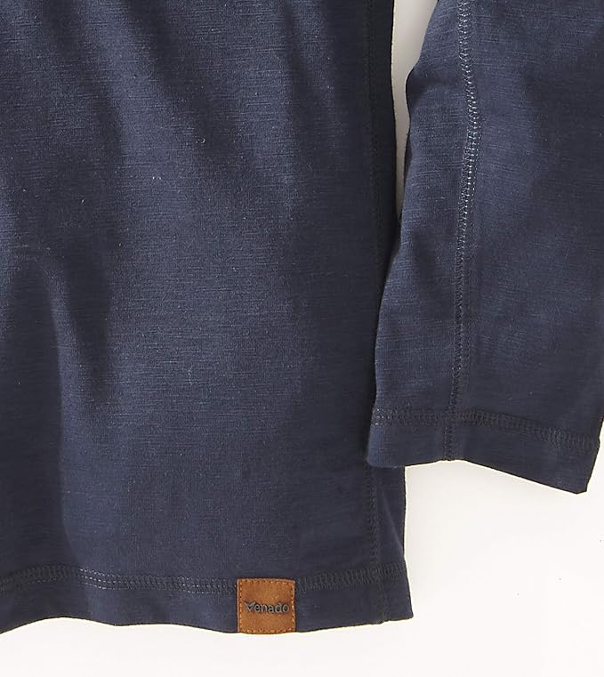 Venado Henley Long Sleeve Shirts for Men - Mens Henley with Flex Material