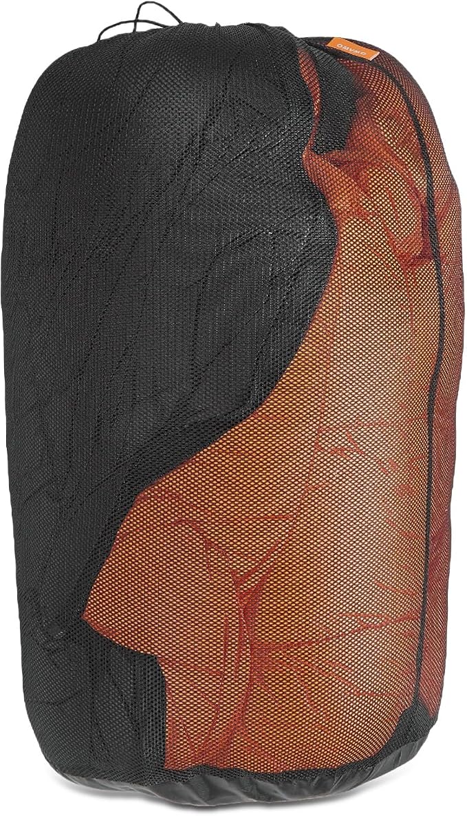 2Pcs 100L Mesh Sleeping Bag Storage Sack Stuff Sack Mesh Laundry Bag Drawstring Bag，Tear-Resistant Polyester Mesh,300D Oxford Bottom,Anti-Dirt and Water-Resistant.