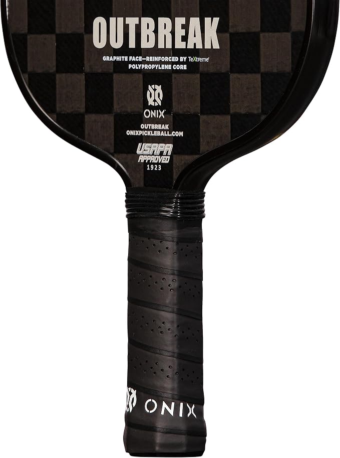 Onix Outbreak Pickleball Paddle Reinforced by TeXtreme® Technology for Improved Performance and Stronger Play
