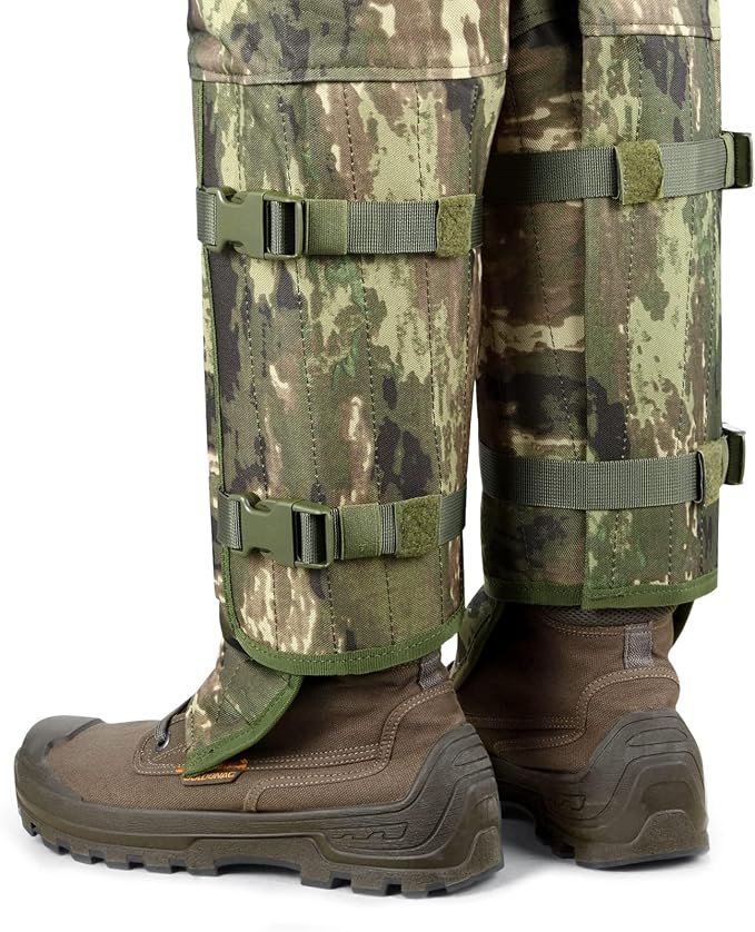 Snake Chaps: Snake Gaiters for Men Offer Snake Bite Protection from Ankle to Thigh