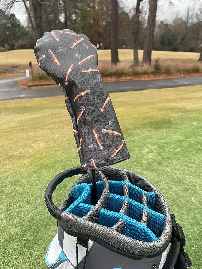 Golf Headcover | Grip & Rip Class Model | Fits All Drivers & Woods | Elastic Retention for Great Fit and Style on The Course