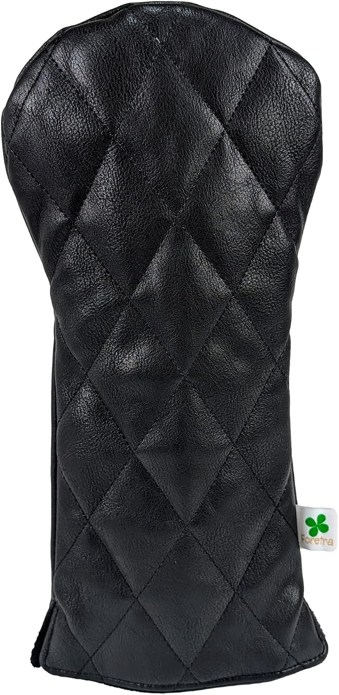Foretra Driver Headcover | Premium Leather Golf Club Covers | Novelty Design Golf Head Covers Essential Golf Accessories for Men and Women | Universal Fit for Golfer Clubs