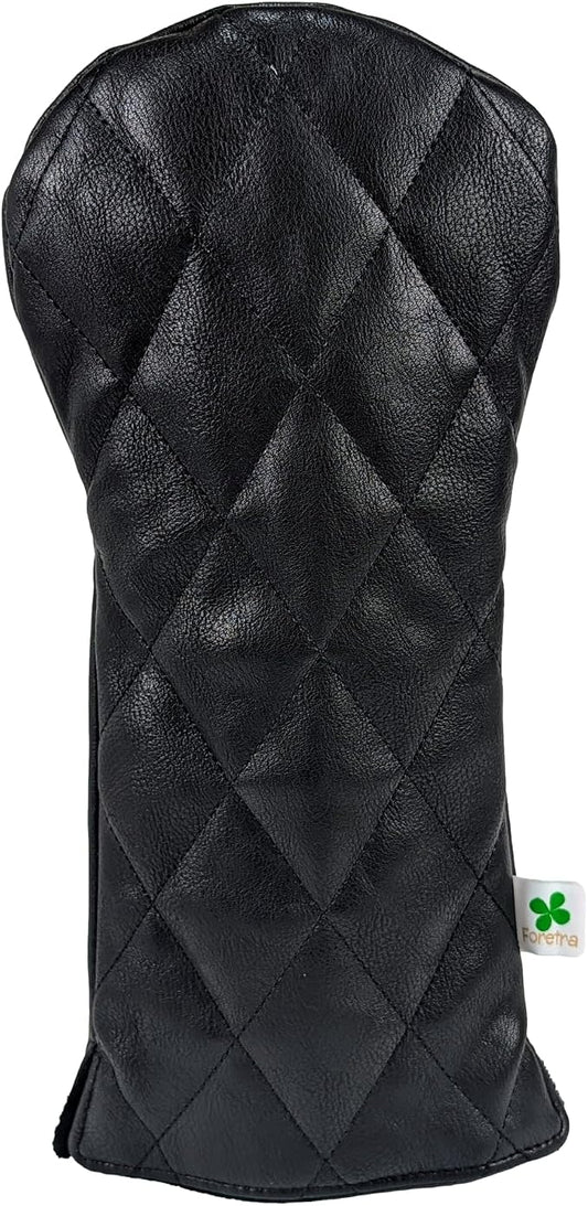 Foretra Driver Headcover | Premium Leather Golf Club Covers | Novelty Design Golf Head Covers Essential Golf Accessories for Men and Women | Universal Fit for Golfer Clubs