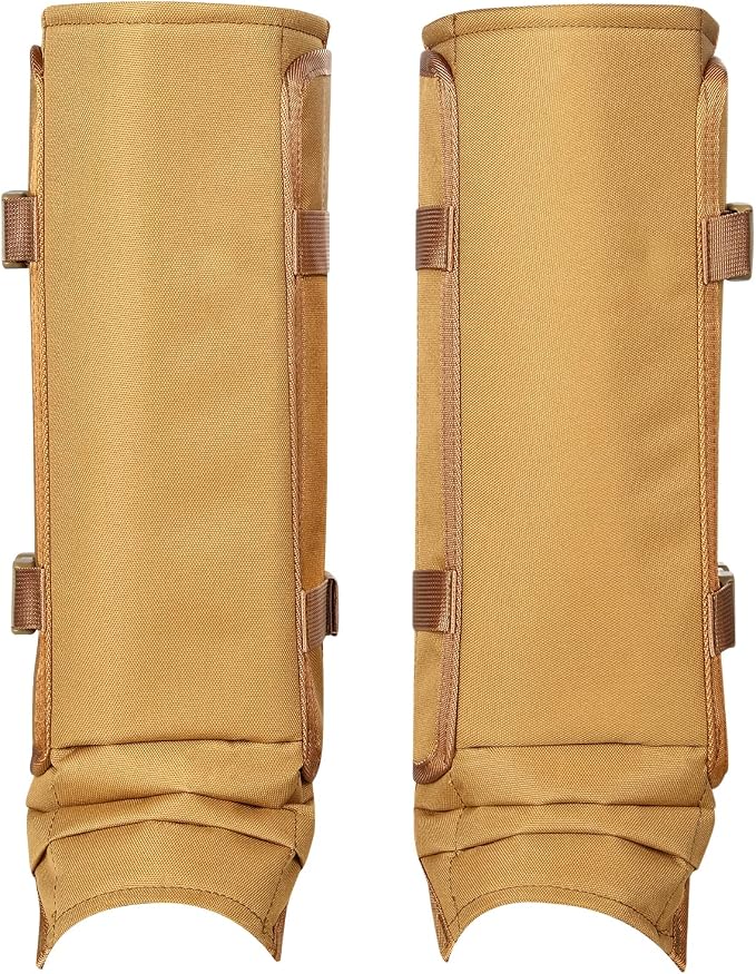 UIIHUNT Snake Gaiters, Waterproof Snake Chaps Snake Gaiter for Men Women, Adjustable Snake Bite Protection Snake Guards