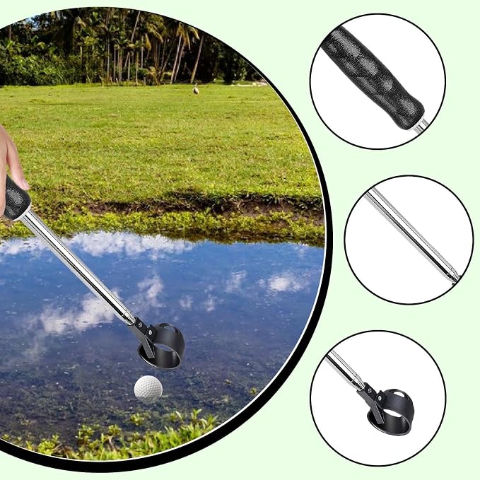 harayaa Golf Ball Retriever Telescopic Up Tool Golf Picker