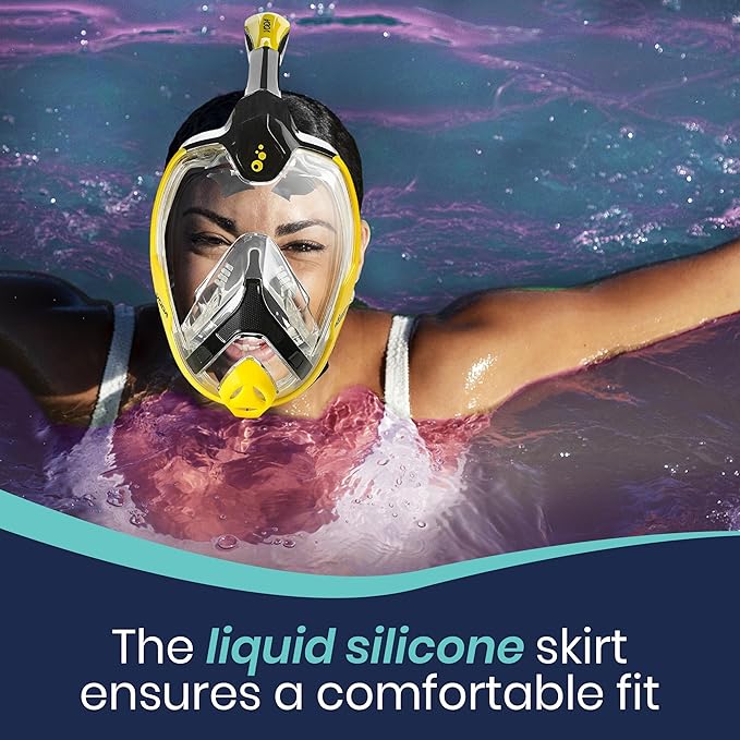 Phantom Aquatics Voda Full Face Snorkel Mask