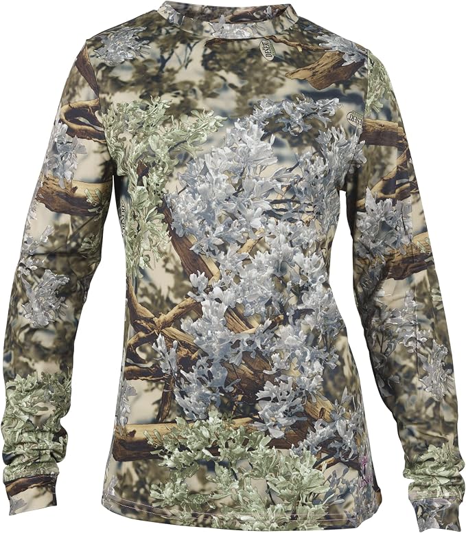 King's Camo Ladies Hunter Series Long Sleeve Camo Tee