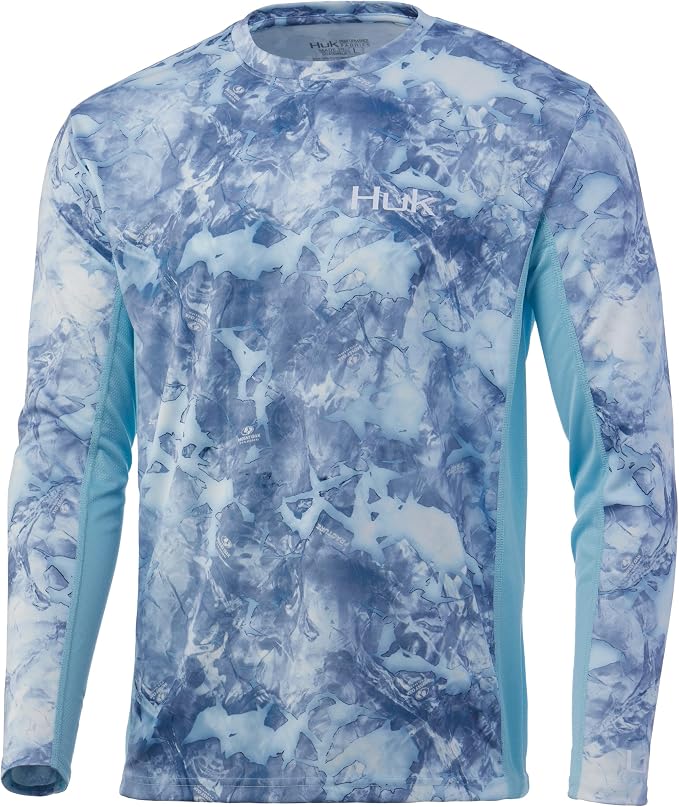 HUK Men's Icon X Long Sleeve Shirt, Performance Fishing Shirt