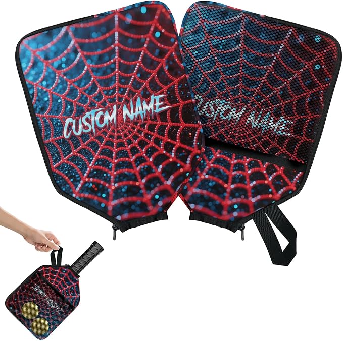 Personalized Pickleball Paddle Cover, Robust & Waterproof Custom Pickleball Paddle Case for Ultimate Protection