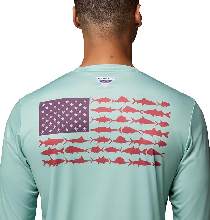 Columbia Terminal Tackle PFG Fish Flag Long Sleeve
