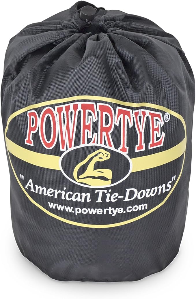 PowerTye 1.5in x 7ft Rubber Handle Ratchet Straps with SHEEPTEX Synthetic Sheepskin Soft-Tye w/Heavy Duty Latch-Hooks - 1,200 lb. WLL / 3,600 lb. Breaking Strength - Made in USA, Orange (Pair)