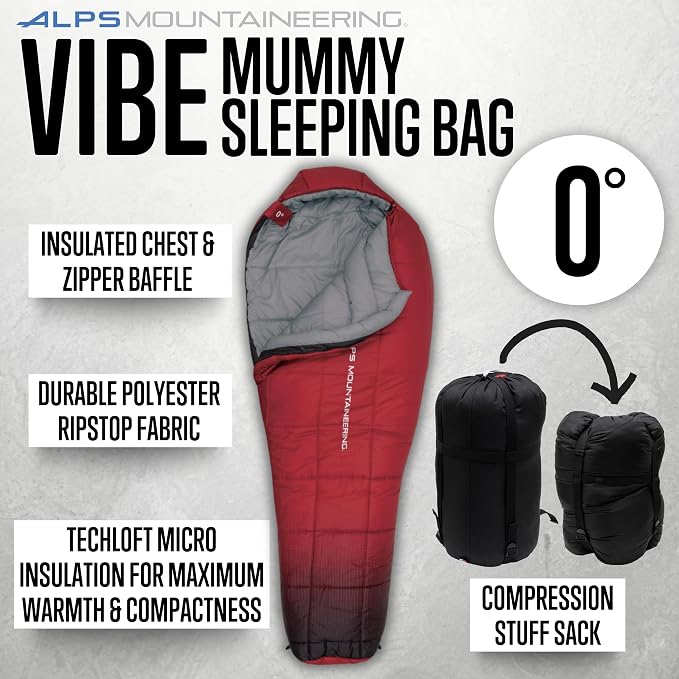 ALPS Mountaineering Sleeping-Bags Vibe 0°