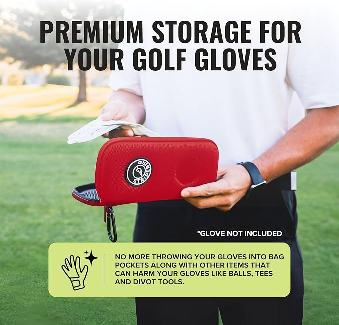 Stripebird - Performance Golf Gloves Case