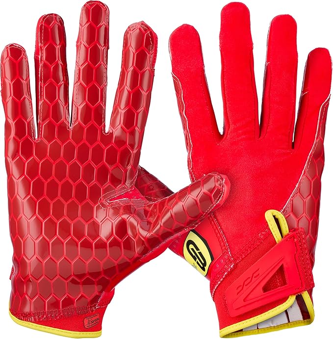 Grip Boost DNA 2.0 Football Gloves with Engineered Stick - Adult Sizes