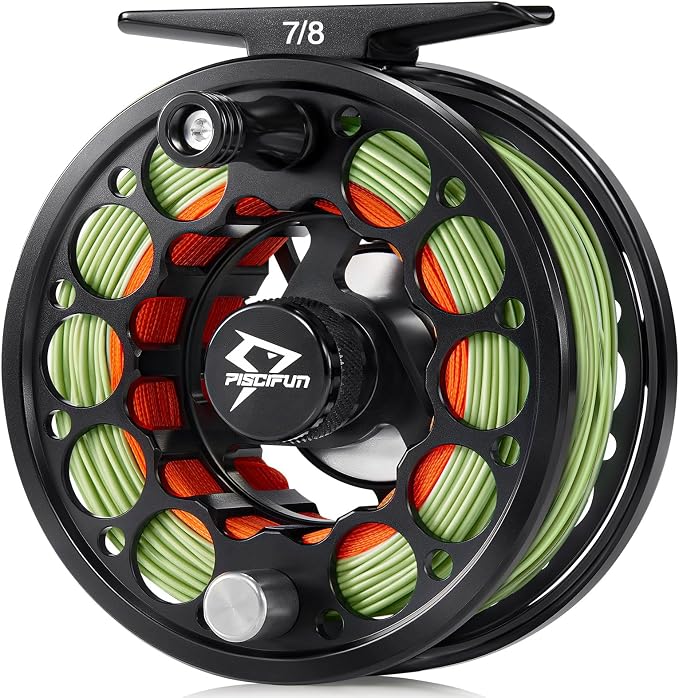 Piscifun Sword Fly Fishing Reel, CNC-Machined Aluminum Alloy Fly Reel