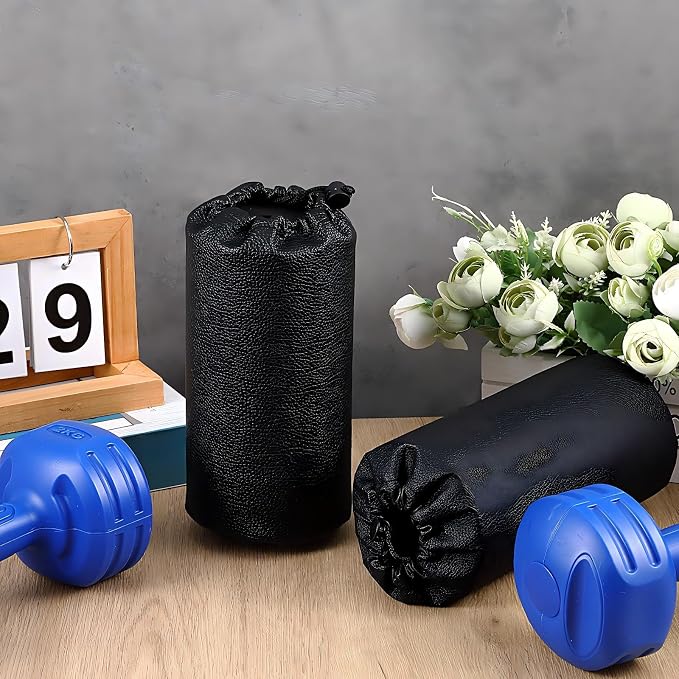 Hollowfly 4 Pcs Foam Foot Pads Foam Roller Pad Replacement for Weight Bench Inversion Table and Gym Exercise Equipments (7.5 x 3.5 x 1 Inch)