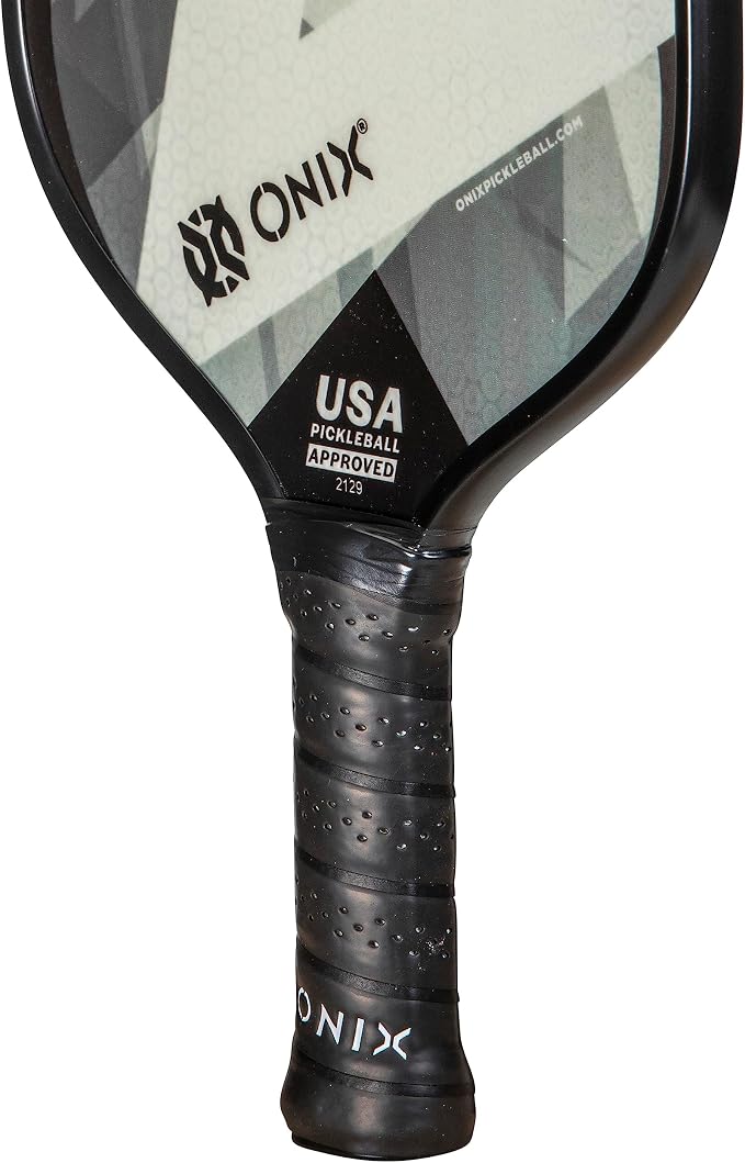 Onix Graphite Z5 Carbon Fiber Pickleball Paddle with Wide-Body Shape, Honeycomb Core & Graphite Face