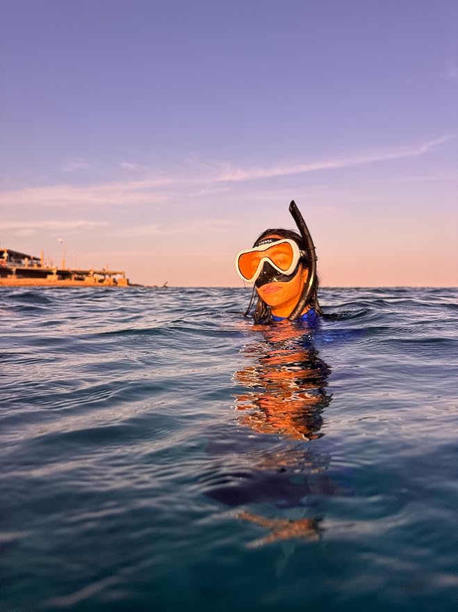 Tidal Mask-Advanced Anti Fog Diving Mask for Scuba Diving, Snorkeling, Free Diving&Swimming. Wide-Angle Tempered Glass Single Lens.