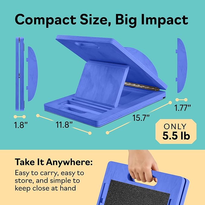 Slant Boards for Exercise – Slant Board with 7 Incline Angles – Transforms Into a Balance Board – Premium Calf Stretcher and Wobble Board for Effective Calf Stretching and Squats