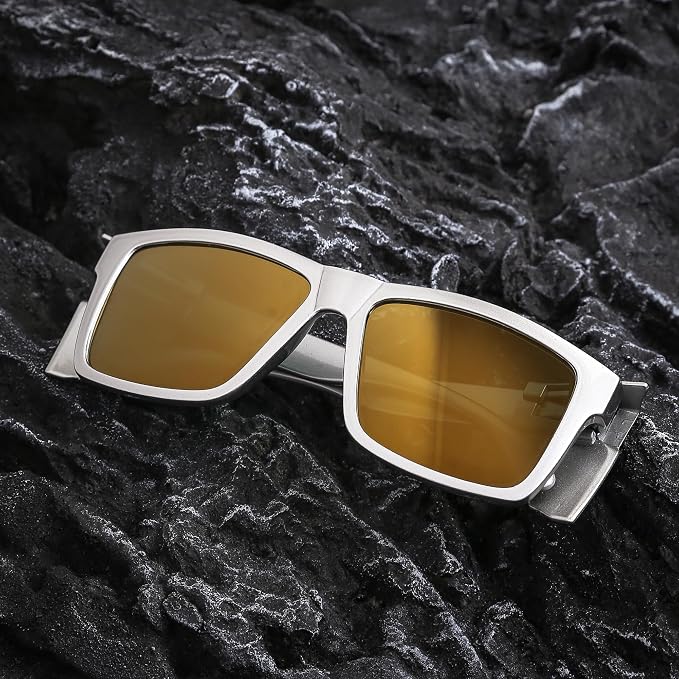 ANSI Z87 Safety Sunglasses UV400 Polarized Removable Side Shields Durable Protective Eyewear Construction