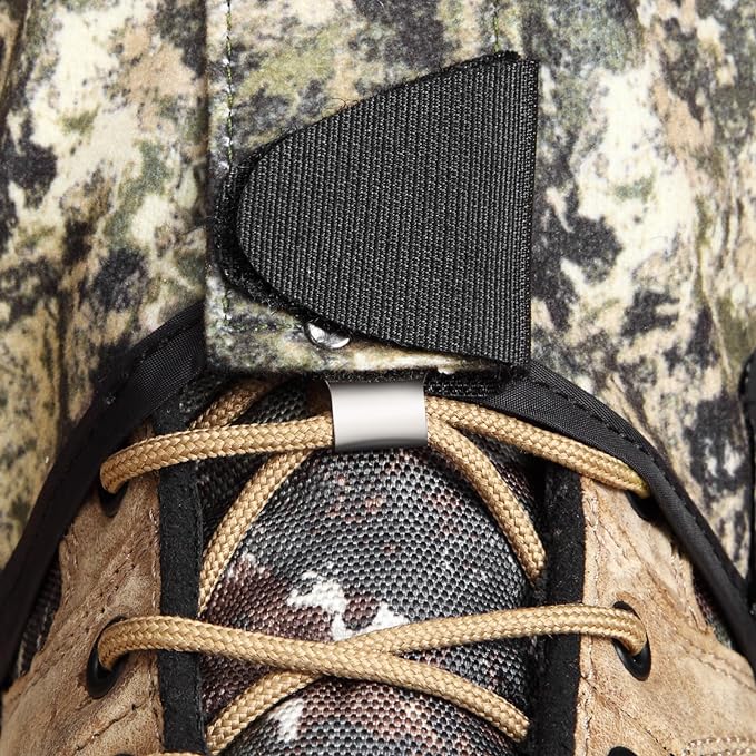 UIIHUNT Hunting Gaiters Leg Gaiters: High-Performance Hunting Boot Gaiters, Waterproof Hiking Gaiters with Upgraded Rubber