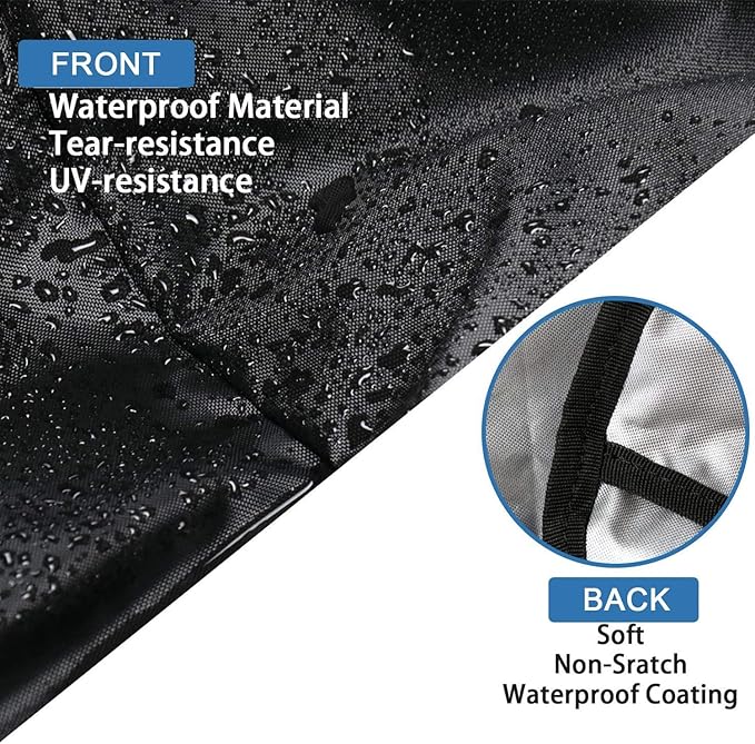 Treadmill Cover, Waterproof Outdoor Treadmill Covers with Drawstring