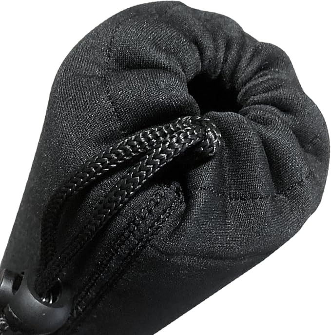 Pair of Boat Trailer Guide Pole Pad and Cover Heavy Duty Canvas Boat Trailer Capped Guide Pole Pad Cover- Black