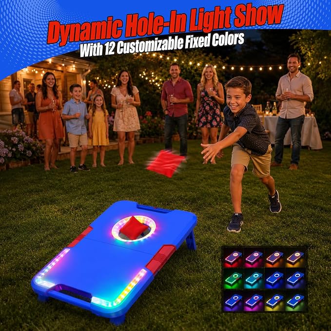 TERRAMUS Cornhole Board Set