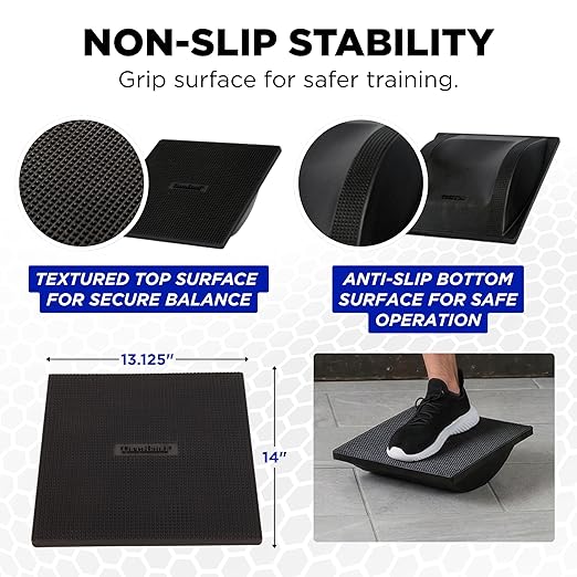 Theraband 23300 Rocker Balance Board for Rehab, Improved Posture, Balance and Stability Training