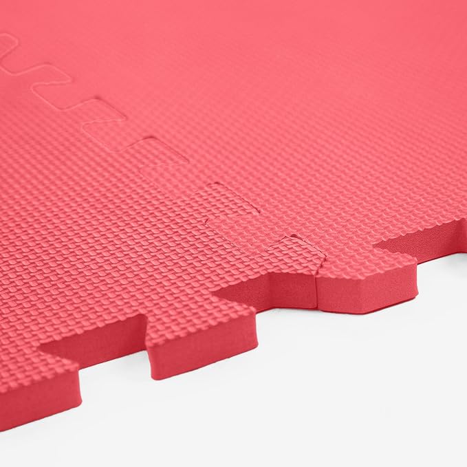 Flooring Inc's Puzzle Exercise Mats, EVA Foam Interlocking Floor Mats for Protective, Cushioned Workout Flooring for Home and Gym Equipment, Multiple Sizes & Colors