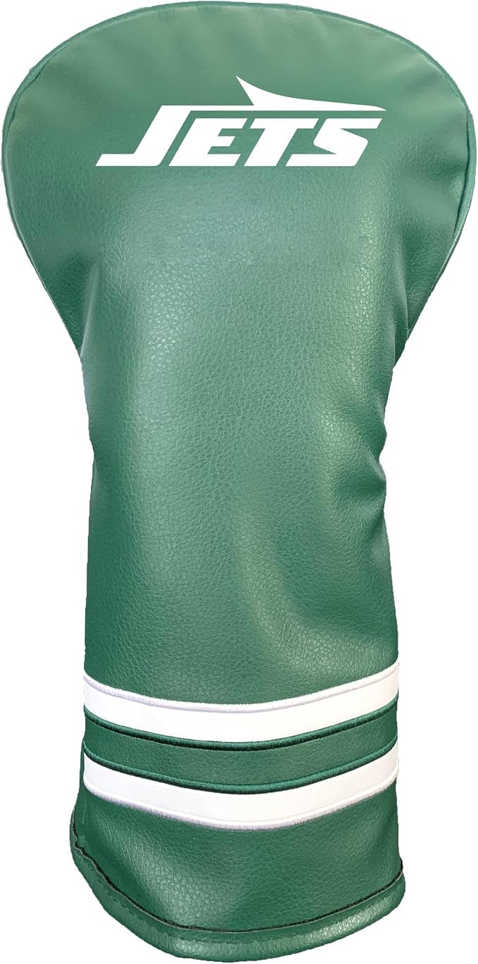 Team Golf NFL Vintage Driver Golf Club Headcover (Printed), Form Fitting Design, Retro Design with Fleece Lining for Extra Club Protection