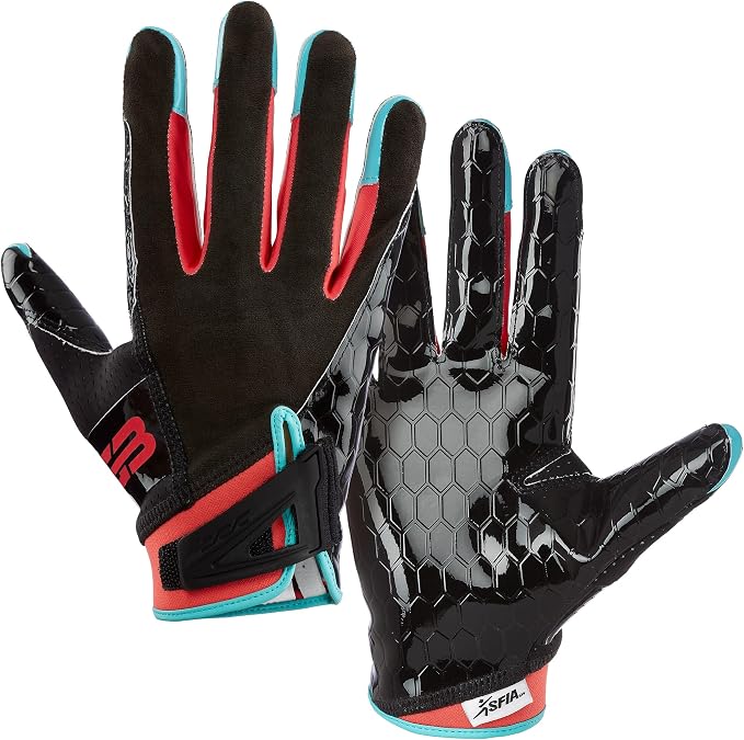Grip Boost DNA 2.0 Football Gloves with Engineered Stick - Adult Sizes