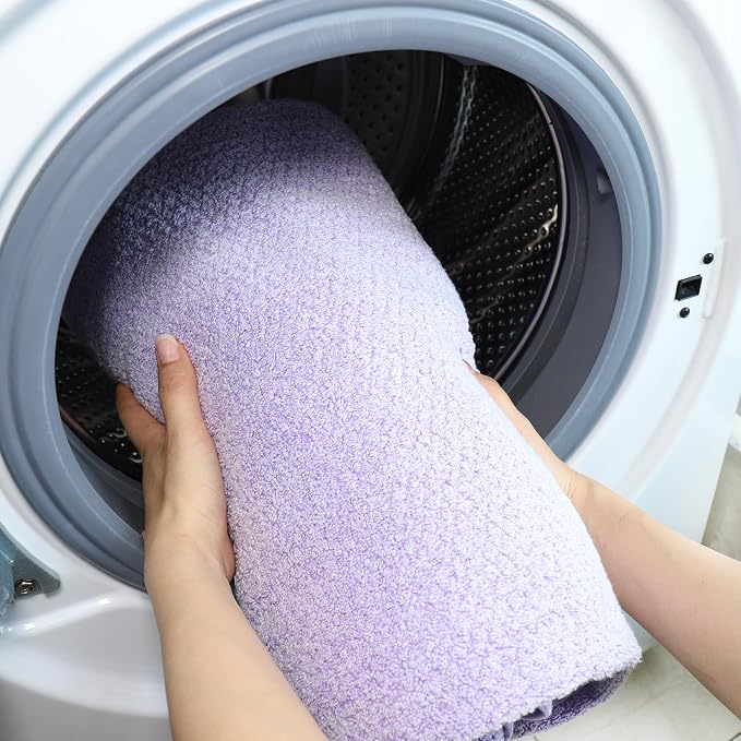 Everplush Oversized Bath Sheet Towel – 2 Pieces, Super Soft & Highly Absorbent, Quick-Drying, Generously Sized & Thick. Perfect for Bathroom, Pool, Swimming Use. (Lavender, 35" x 66" 2PK)